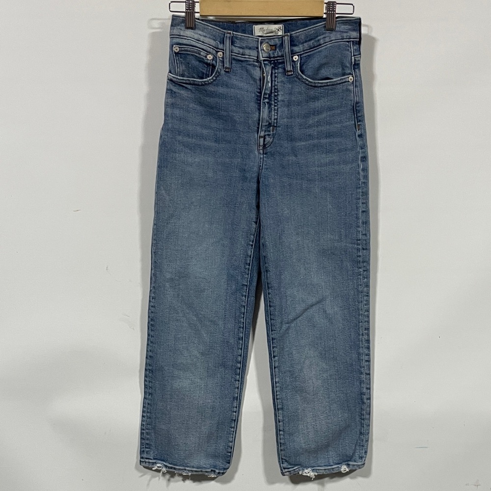 Madewell Slim Wide Leg Crop Jeans